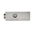 Kép 1/5 - Maestro Slim Q Üvegajtó zártest szálcsiszolt inox BLIND