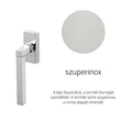 Kép 1/3 - Olivari Time Q szuperinox ablakfélkilincs
