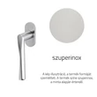 Kép 1/3 - Olivari Dynamic szuperinox ablakfélkilincs