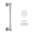 Kép 1/6 - Olivari Lama matt fehér egyenes tolóajtó fogantyú