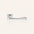 Kép 6/7 - Linea Cali Conica Zincral matt króm lapos négyzetrozettás kilincsgarnitúra 486 RB 024 CS