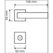 Kép 4/7 - Méret WC zár
