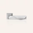 Kép 6/7 - Linea Cali Duna matt króm négyzetrozettás kilincsgarnitúra 1410 RB 019 CS