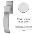 Kép 1/2 - Linea Cali Elios ablakfélkilincs