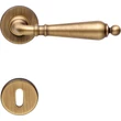 Kép 6/6 - Linea Cali Florenzia patinás arany körrozettás kilincsgarnitúra 1460 RB 101 VB