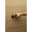 Kép 5/5 - Linea Cali Grip Ebano matt fekete körrozettás kilincsgarnitúra 1706 RB 023 VE