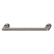 Kép 1/3 - Häfele H1565, 144 mm szálcsiszolt fekete nikkel bútorfogantyú 106.61.323