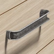 Kép 2/3 - Häfele H1720, 170 mm antik ón bútorfogantyú 106.65.146