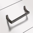 Kép 2/3 - Häfele H2190, 74 mm szálcsiszolt fekete nikkel bútorfogantyú 106.69.320