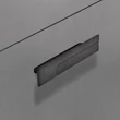 Kép 2/3 - Häfele H2195, 124 mm szálcsiszolt nikkel bútorfogantyú 106.70.250