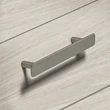 Kép 2/3 - Häfele H2380, 136 mm szálcsiszolt nikkel bútorfogantyú 106.70.280
