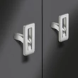 Kép 2/3 - Häfele H2355, 46 mm matt fekete bútorgomb 106.70.590