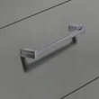 Kép 2/3 - Häfele H2340, 140 mm matt titánszürke bútorfogantyú 106.70.640