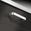 Kép 2/3 - Häfele H1385, 146 mm szálcsiszolt nikkel bútorfogantyú 110.34.665