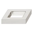 Kép 1/3 - Häfele H1320, 40 mm szálcsiszolt nikkel szögletes bútorfogantyú 110.34.671