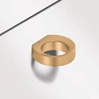 Kép 2/3 - Häfele H2150, 56 mm szálcsiszolt nikkel bútorgomb 106.70.135