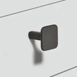 Kép 2/3 - Häfele H2385, 27 mm matt fekete bútorgomb 106.70.310