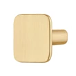 Kép 1/3 - Häfele H2385, 27 mm szálcsiszolt arany bútorgomb 106.70.312