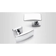 Kép 2/5 - Colombo Design Bold PT15 matt króm négyzetrozettás kilincsgarnitúra PT15 CM