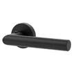 Kép 3/5 - Griffwerk Lucia Thema grafitfekete smart2lock clip-on körrozettás kilincsgarnitúra