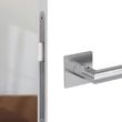 Kép 4/5 - Griffwerk Lucia Piata S Quattro Smart2Lock lapos négyzetrozettás rozsdamentes acél kilincsgarnitúra
