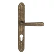 Kép 2/8 - Pascal Wien (255 mm) antik bronz hosszúcímes kilincsgarnitúra SO