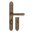 Kép 4/8 - Pascal Wien (255 mm) antik bronz hosszúcímes kilincsgarnitúra SO