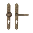 Kép 5/8 - Pascal Wien (255 mm) antik bronz hosszúcímes kilincsgarnitúra SO