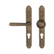 Kép 6/8 - Pascal Wien (255 mm) antik bronz hosszúcímes kilincsgarnitúra SO