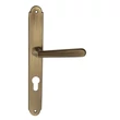 Kép 2/8 - Pascal Wien (255 mm) matt bronz hosszúcímes kilincsgarnitúra SO