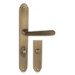 Kép 4/8 - Pascal Wien (255 mm) matt bronz hosszúcímes kilincsgarnitúra SO