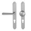 Kép 6/8 - Pascal Wien (255 mm) matt króm hosszúcímes kilincsgarnitúra SO