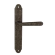 Kép 3/8 - Pascal Wien (238 mm) antik bronz hosszúcímes kilincsgarnitúra SO