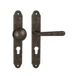 Kép 5/8 - Pascal Wien (238 mm) antik bronz hosszúcímes kilincsgarnitúra SO