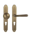 Kép 5/8 - Pascal Wien (238 mm) matt bronz hosszúcímes kilincsgarnitúra SO