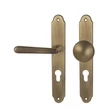 Kép 6/8 - Pascal Wien (238 mm) matt bronz hosszúcímes kilincsgarnitúra SO