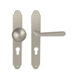 Kép 5/8 - Pascal Wien (238 mm) matt nikkel hosszúcímes kilincsgarnitúra SO