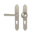 Kép 6/8 - Pascal Wien (238 mm) matt nikkel hosszúcímes kilincsgarnitúra SO