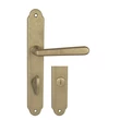 Kép 4/8 - Pascal Wien (238 mm) matt arany (natural) hosszúcímes kilincsgarnitúra SO