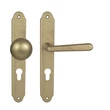 Kép 5/8 - Pascal Wien (238 mm) matt arany (natural) hosszúcímes kilincsgarnitúra SO