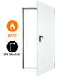Kép 1/5 - FORM EI30 acél tűzgátló ajtó DIN (univerzális nyitásirány)