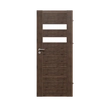Kép 1/4 - Pascal Berg modell 2/5 beltéri ajtó szabvány méretben - Sötét mogyoró 3D