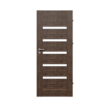 Kép 1/4 - Pascal Berg modell 5/5 beltéri ajtó szabvány méretben - Sötét mogyoró 3D