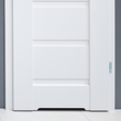 Kép 2/4 - Pascal Torino modell Üveges beltéri ajtó szabvány méretben - Fehér 3D