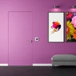 Kép 6/9 - Pol-Skone Harmony falsíkban záródó tapétaajtó szett magyar szabványméretben 900 x 2100 mm / 100 mm "C" nyitásmód