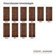 Kép 4/6 - Solid ajtócsalád díszcsíkozási lehetőségek