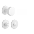 Kép 4/5 - Aprile Ruta matt fehér ajtógomb garnitúra