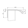 Kép 4/4 - Rujz Design fényes króm 80 mm bútorfogantyú 12.002F
