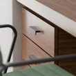 Kép 2/5 - Rujz Design szatén fekete 42 mm bútorfogantyú 328.20D