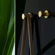 Kép 2/3 - Rujz Design matt fekete fogas 40.008